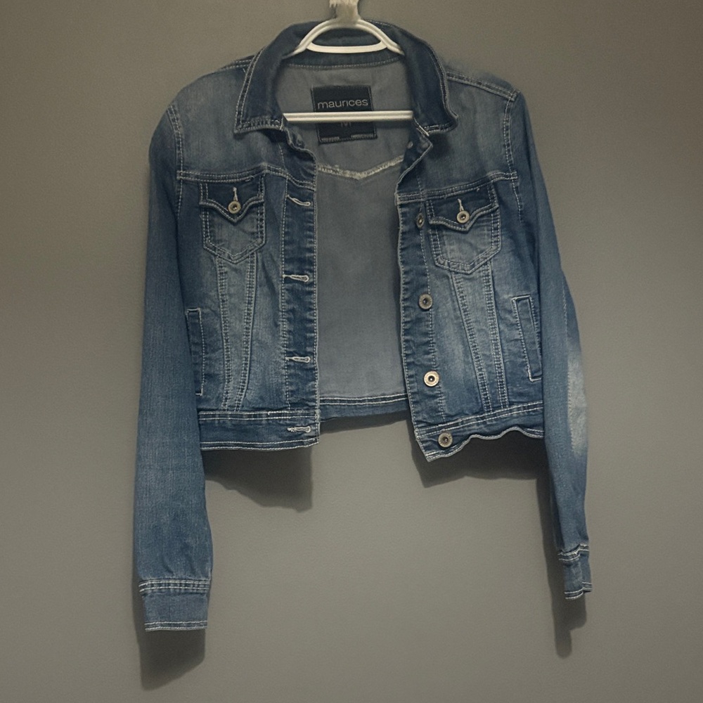 Maurices Classic Blue Jean Jacket